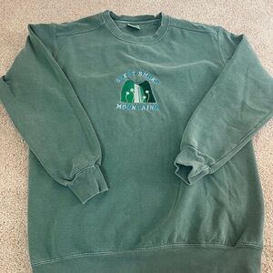 Great Smokey Mountain Stitched Comfort Color Sweatshirt WM